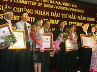 Đầu năm 5,5 tỷ USD đầu tư vào Bà Rịa - Vũng Tàu Đầu năm 5,5 tỷ USD đầu tư vào Bà Rịa - Vũng Tàu