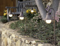 Tự lắp đèn trang trí cho vườn nhà bạn