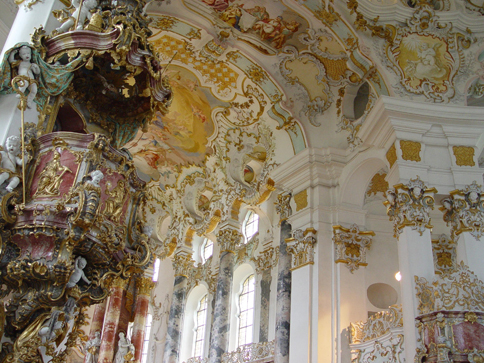 Sự cầu kỳ trong nghệ thuật kiến trúc Baroque