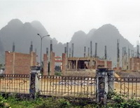 Đình chỉ xây dựng trụ sở Trung tâm du lịch Phong Nha
