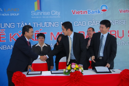 Vietinbank và Viettinbank SC đặt trụ sở chi nhánh tại Sunrise City