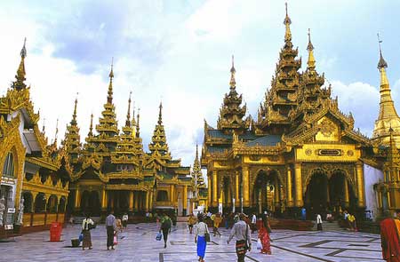Lộng lẫy chùa Vàng Shwedagon
