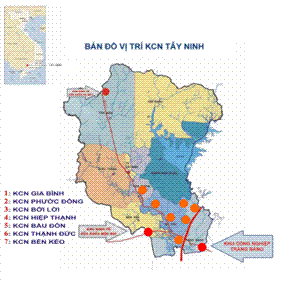 5 khu công nghiệp của tỉnh Tây Ninh vào Quy hoạch