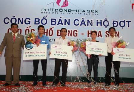 Chào bán căn hộ đợt 1 Cao ốc Phố Đông - Hoa Sen 