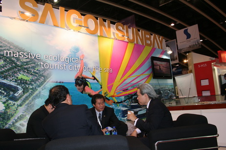 Saigon SunBay: Giới thiệu dự án đến các nhà đầu tư tại Mipim Asia 2010