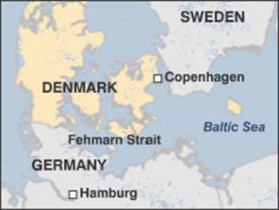 Đan Mạch xây đường ngầm biển nối Đức