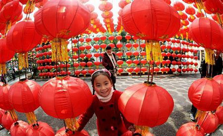 Trung Quốc: Lung linh lễ hội đèn lồng Rằm tháng Giêng