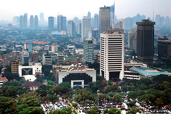 Jakarta đứng đầu bảng BĐS văn phòng, cho thuê