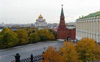 Hoành tráng cung điện chính của điện Kremlin