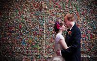 Bức tường kẹo cao su quyến rũ ở Seattle