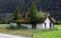 Lạ mắt những ngôi nhà mái cỏ ở Na Uy