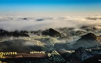 Sáng sớm Mộc Châu bồng bềnh trong mây núi