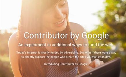 Google Contributor: Hồi kết cho quảng cáo trên web?