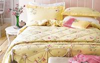 12 kiểu giường màu vàng tươi tắn cho mùa xuân