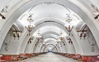 Những ga tàu lộng lẫy như cung điện ở Nga
