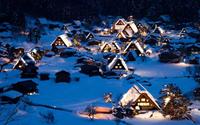 Ngôi làng ở Nhật Bản luôn ngập tuyết như cổ tích dịp Noel
