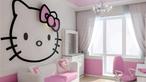 Những căn phòng lãng mạn với màu hồng Kitty