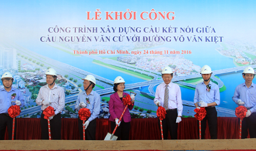 Nối cầu Nguyễn Văn Cừ với đại lộ hiện đại nhất TP HCM