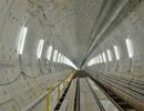 Ngắm đường hầm metro trong lòng đất đang dần thành hình
