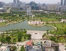 Đề xuất xén công viên Cầu Giấy làm bãi xe, trung tâm thương mại Đề xuất xén công viên Cầu Giấy làm bãi xe, trung tâm thương mại